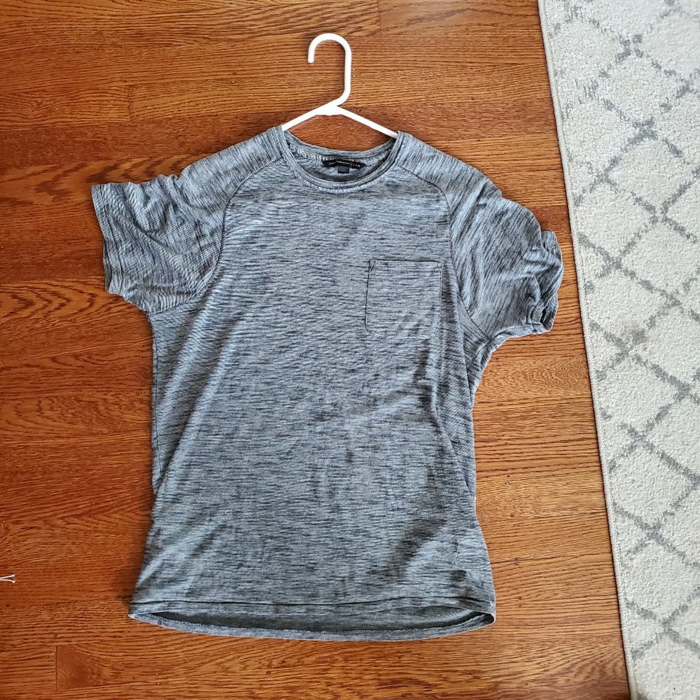 Men's Grey John Varvatos T-shirt Size S